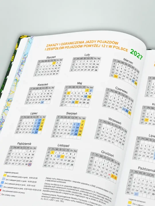 dziennik-kierowcy-zawodowego-2027-zakazy-jazdy-ciezarowek-polska.webp
